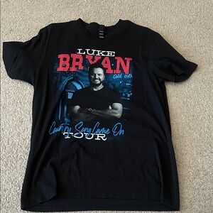 Black Graphic Luke Bryan Tour T-Shirt
